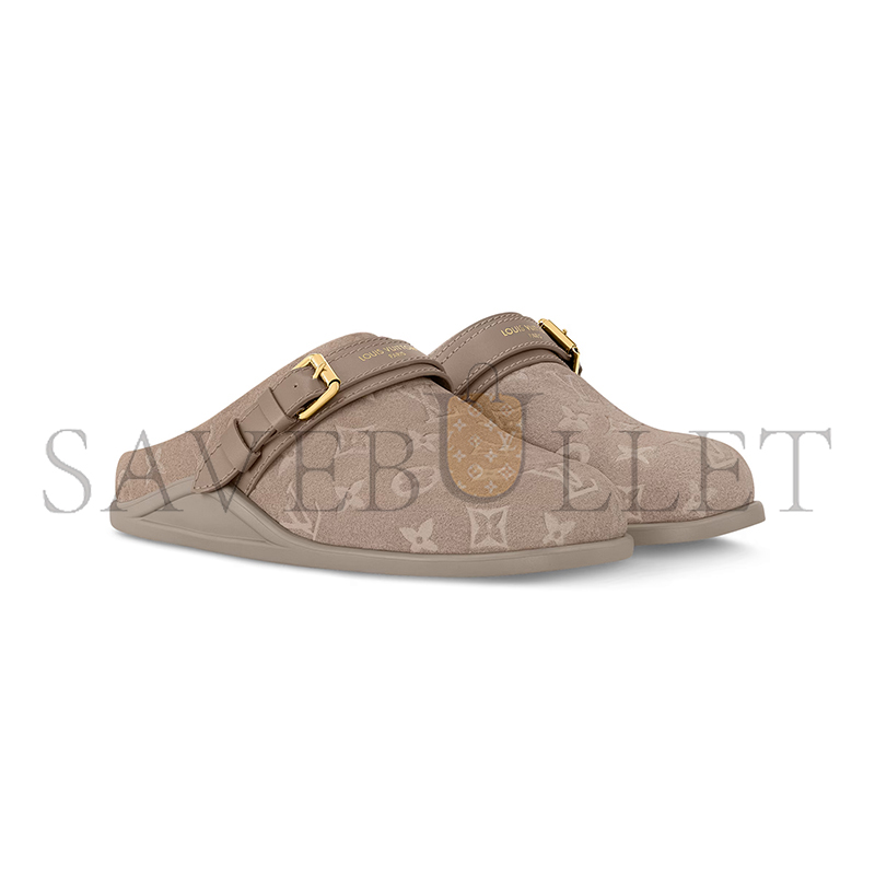 LOUIS VUITTON LV TO-GO FLAT COMFORT CLOG 1AHLVS LOUIS VUITTON LV TO-GO FLAT COMFORT CLOG 1AHLVS
